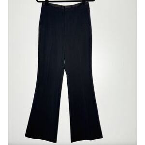 New Banana Republic High-Rise Flare Tuxedo Pant Satin Stripe Women's Size 4